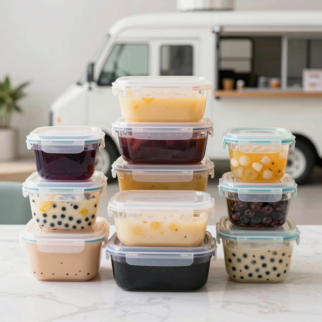 Customized Plastic Food Storage Containers