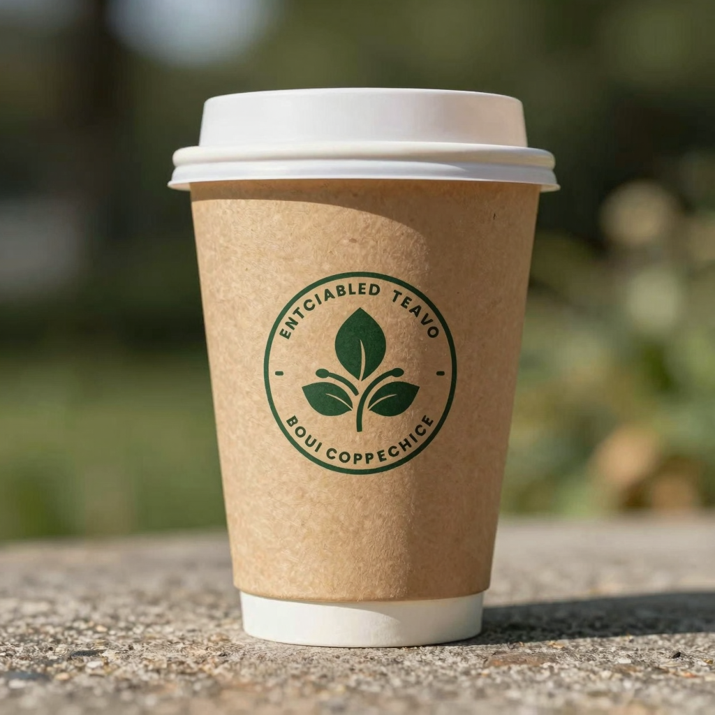 Eco-Friendly Disposable Paper Coffee Cup