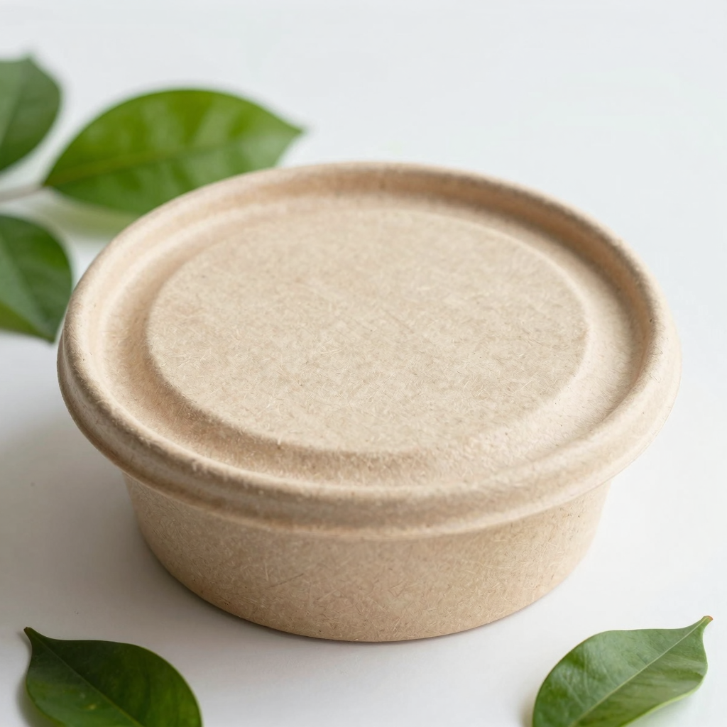 Eco-Friendly Disposable Round Food Containers