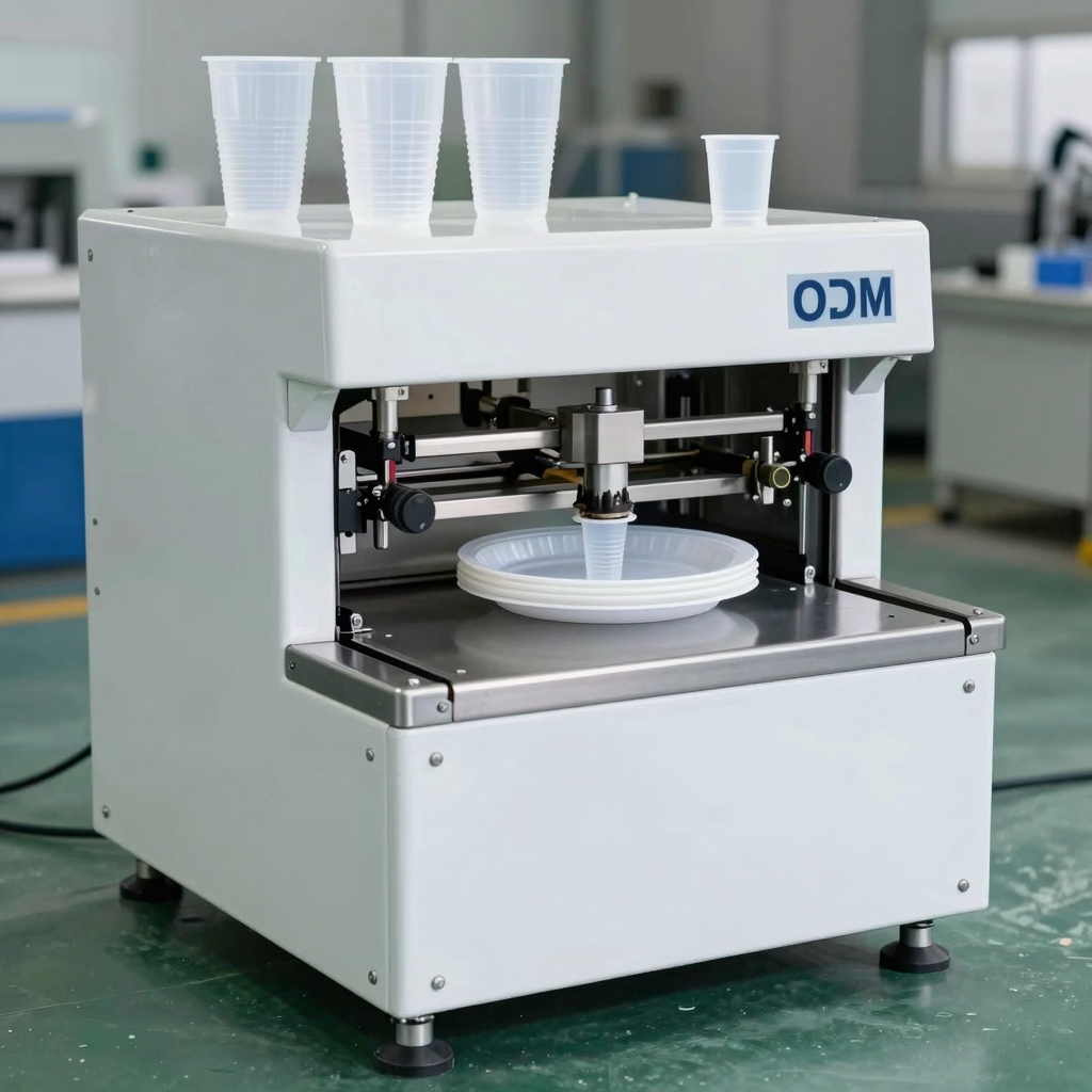 ODMC Plastic Cup Machine in Operation