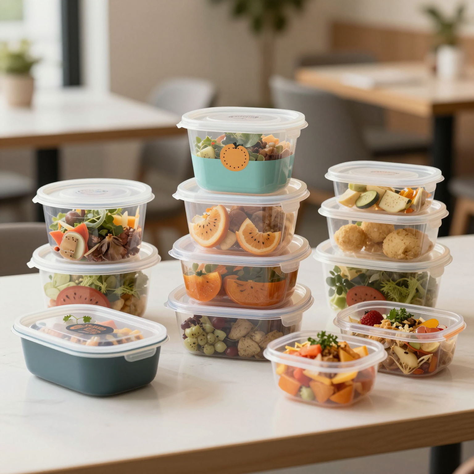 Plastic Containers for Food