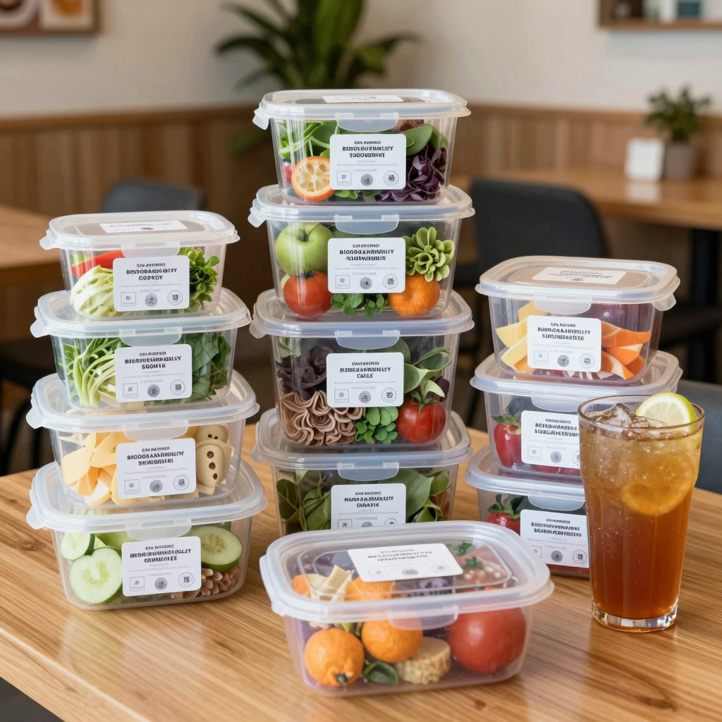 Compliant Plastic Food Containers