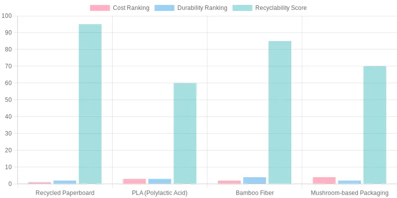 Comparison of Eco-Friendly Packaging Materials