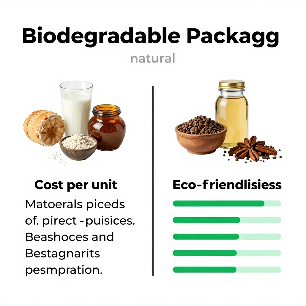 Infographic on Biodegradable Packaging