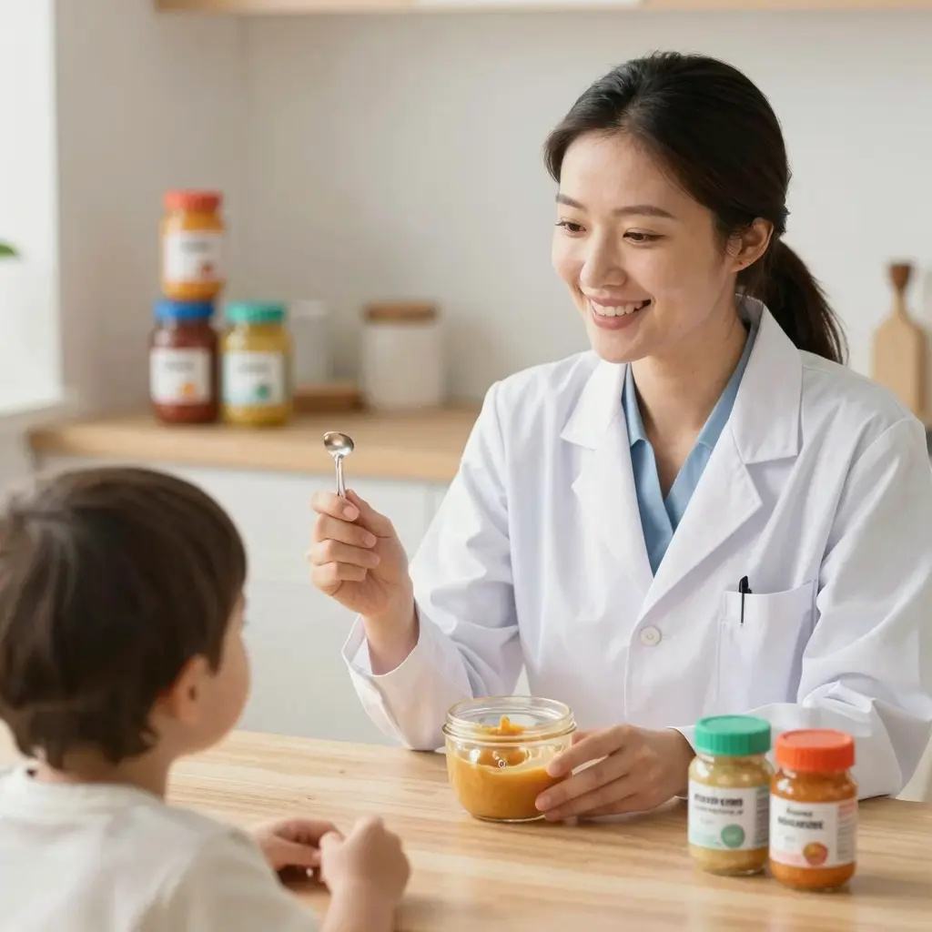 Pediatric Nutritionist Discussing Freezing Baby Food