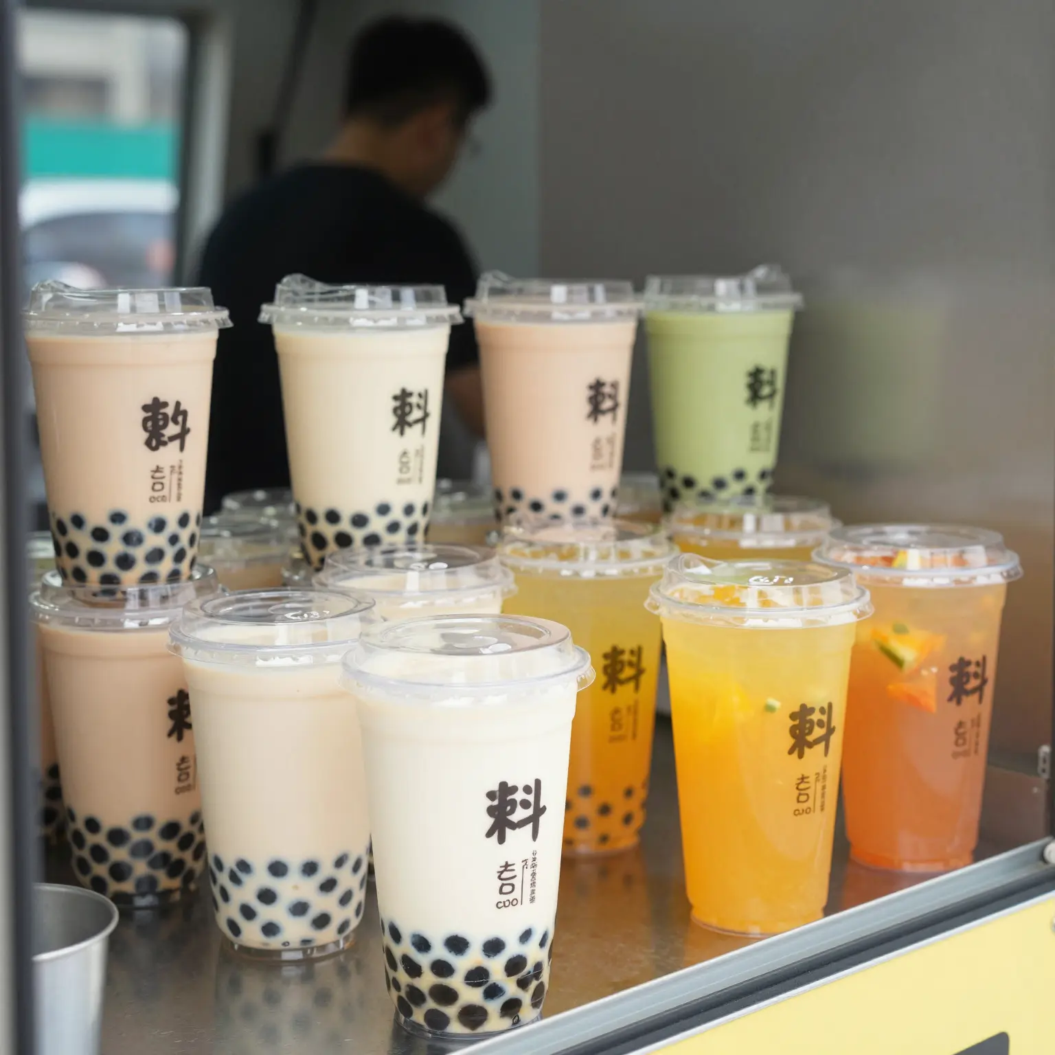 Clear Plastic Cups with Lids