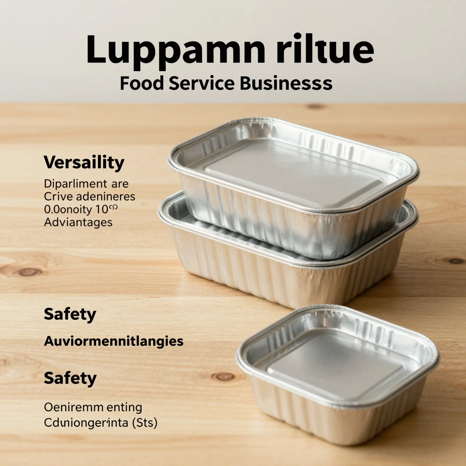 Benefits of Disposable Aluminum Food Containers