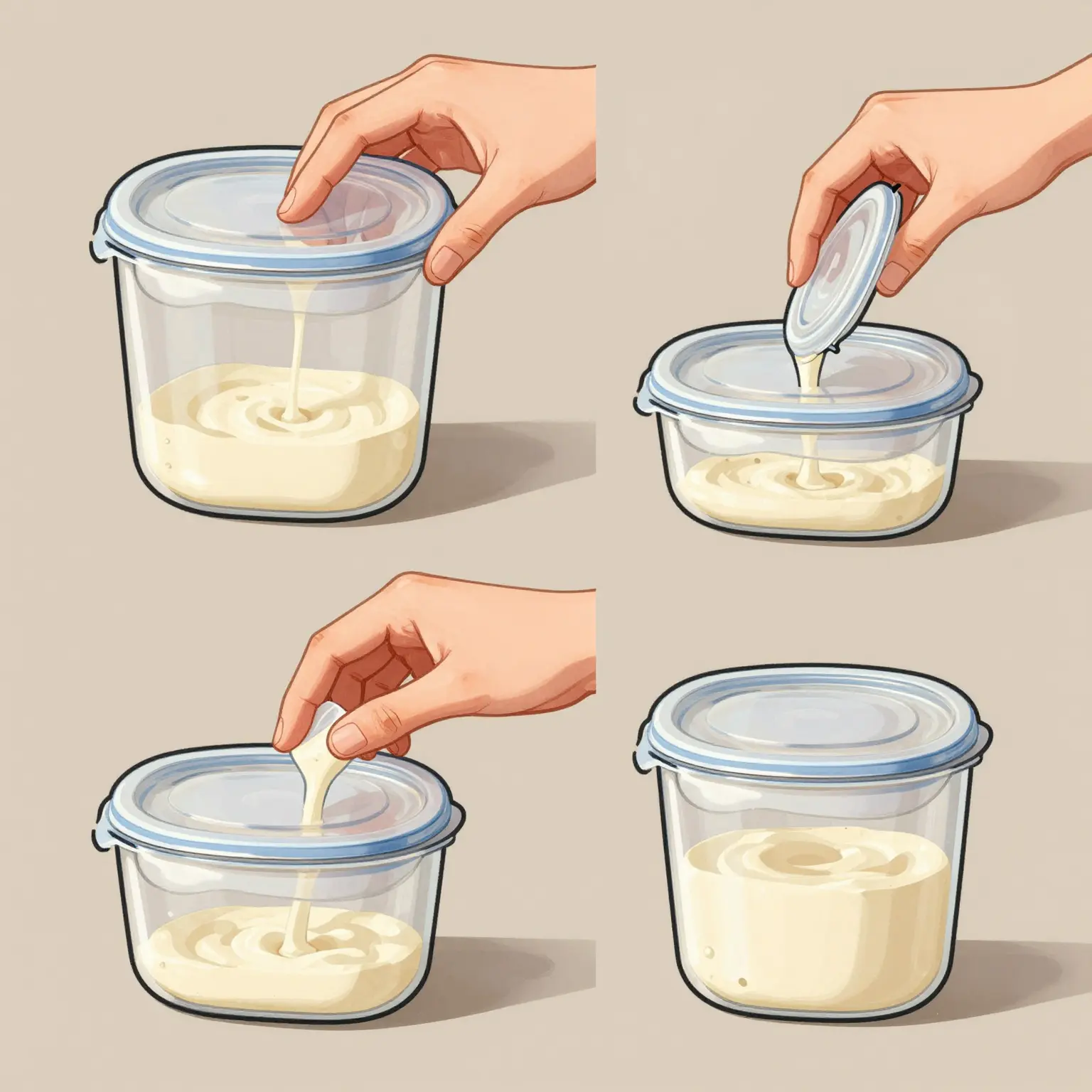Proper Filling Techniques for Food Containers
