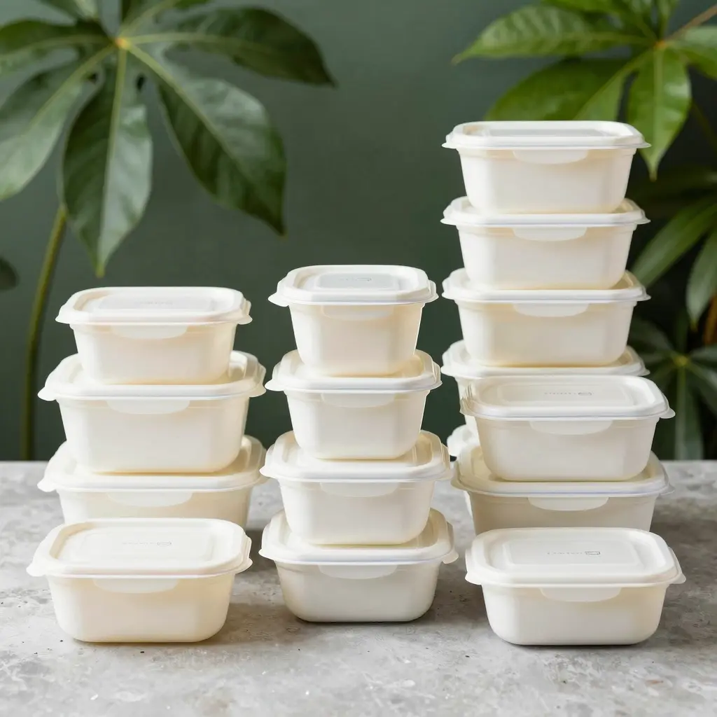 Eco-Friendly Plastic Food Containers
