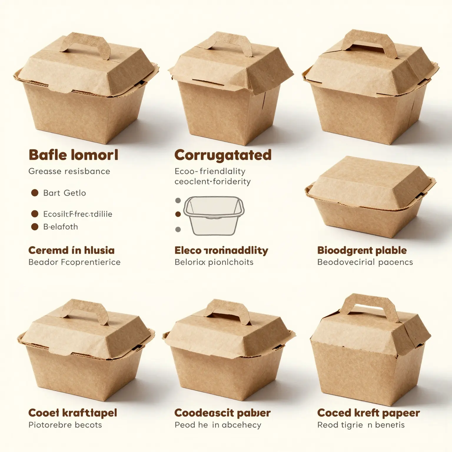 Takeaway Food Box Paper Options