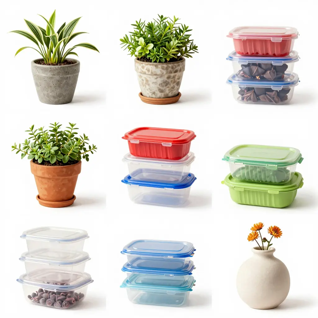 Upcycling Plastic Food Containers