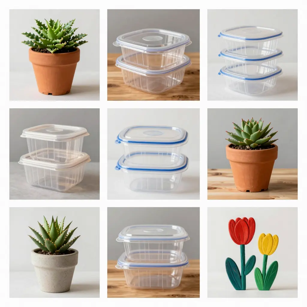 Creative Upcycling Ideas for Plastic Food Containers