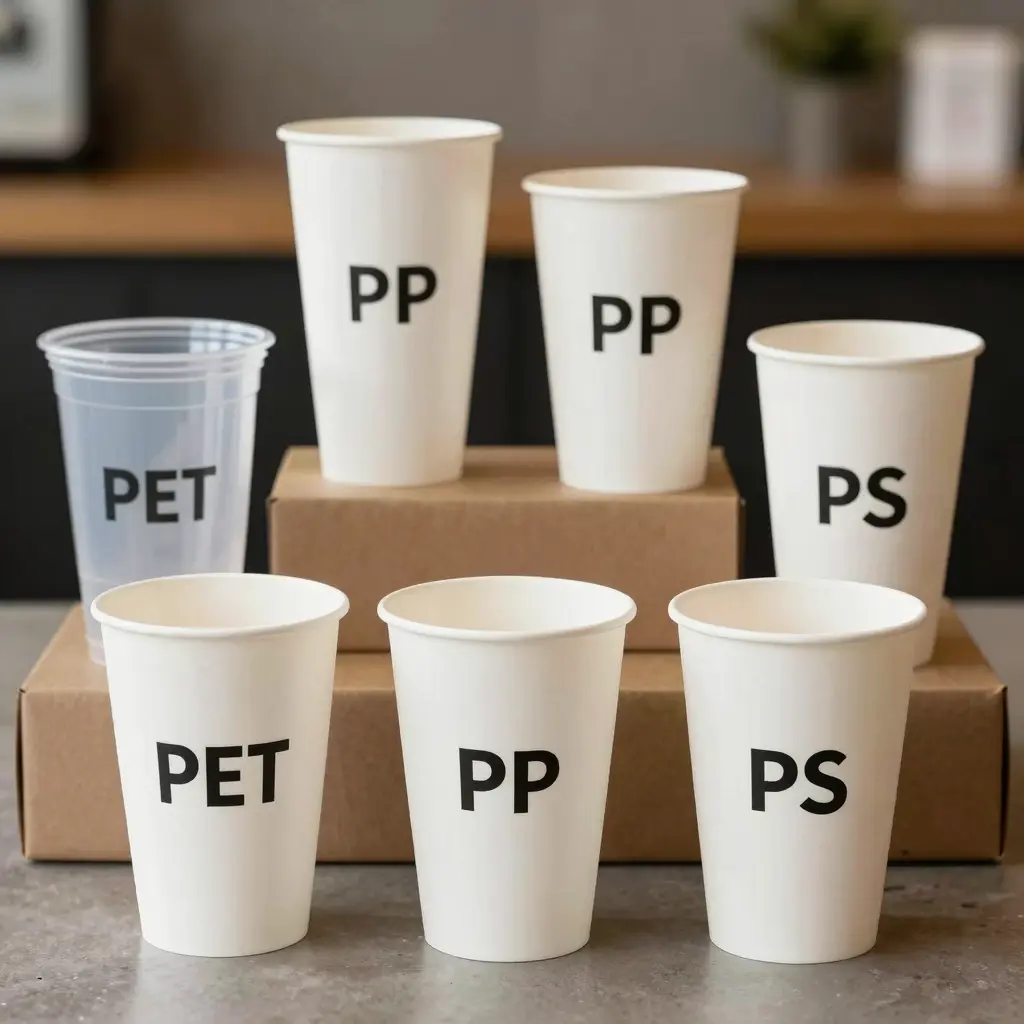 Image of disposable cup types