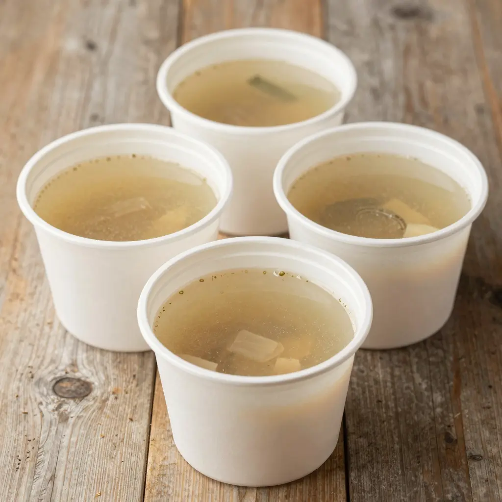 Disposable Plastic Bowls for Hot Soup