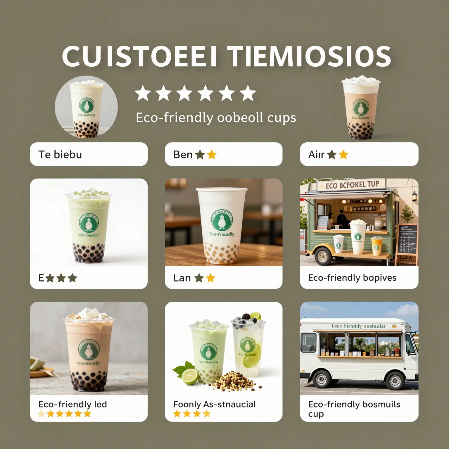 Eco-Friendly Disposable Cups Testimonial Image