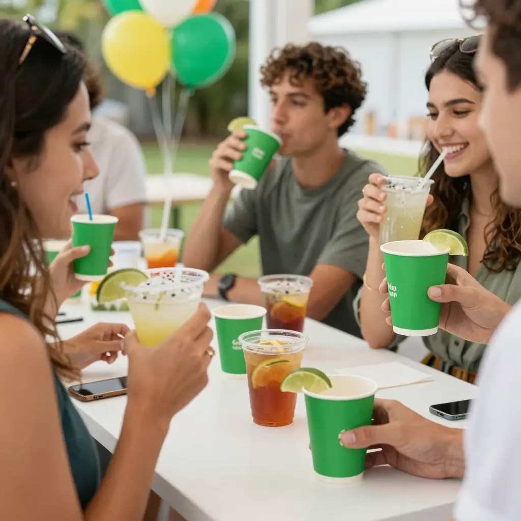 Event with Eco-friendly Cups