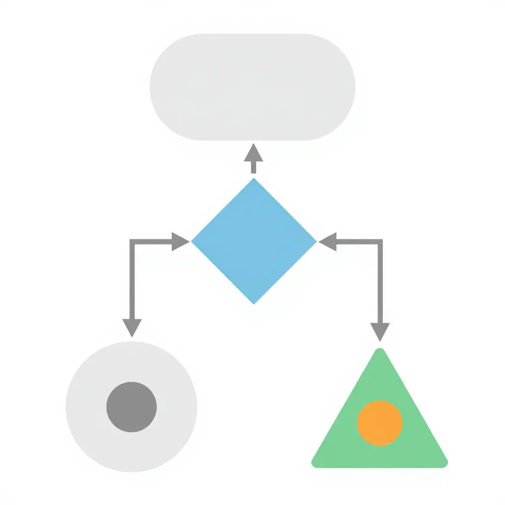 Tray selection flowchart for matching cup base diameter to tray hole